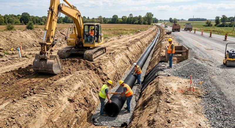 Drainage Sloping in Houston, TX