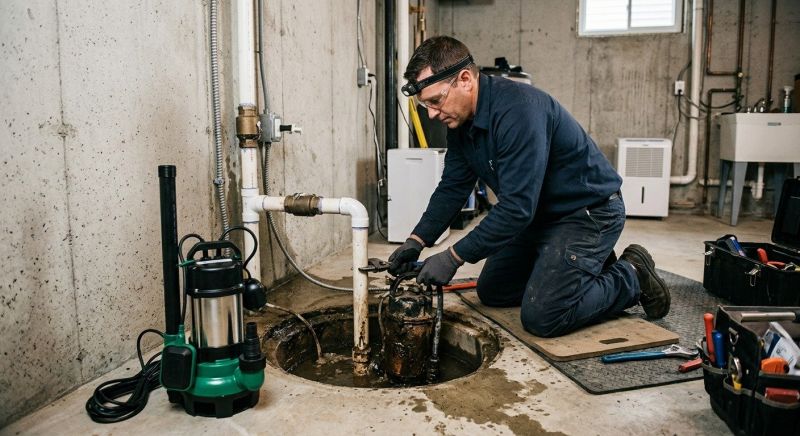Ejector Pump Installation in Huntsville, AL