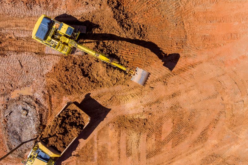 Parking Lot Excavation in South Houston, TX
