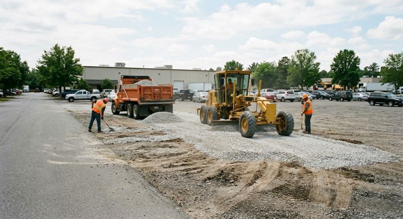 Parking Lot Excavation in Buford, GA