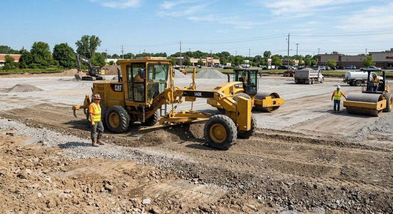 Parking Lot Gravel Repair in Gainesville, GA